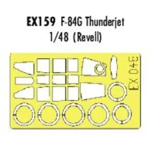 Comparateur de prix : MAQUETTE F 84G THUNDERJET REVELL 1/48 EDUARD EX159