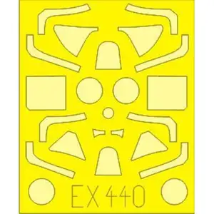 Accessoire Eduard Supermarine Spitfire Mk.V (conçu pour être utilisé avec les kits Airfix) EDEX440  - Masques de verrières maquettes avions Vendu paramazon