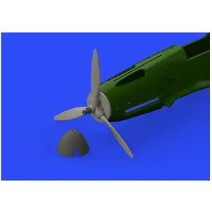 Moteur Messerschmitt Bf-109F hélice EARLY (conçu pour être utilisé avec les kits Eduard)  1/48 EDUA648289  - Moteurs et hélices d'avions Vendu paramazon