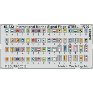 International Marine Signal Flags Steel - 1:700e - Eduard Accessories