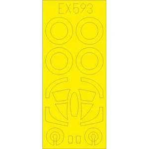 Accessoire Eduard Douglas A-4F Skyhawk (conçu pour être utilisé avec les kits Hobby Boss)  1/48 EDUAEX593  - Masques de verrières maquettes avions Vendu paramazon