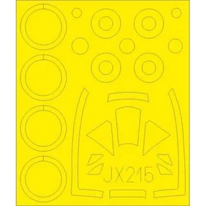 Accessoire Eduard Hawker Tempest Mk.VI (conçu pour être utilisé avec des kits Special Hobby) 1/32EDUAJX215  - Masques de verrières maquettes avions Vendu paramazon
