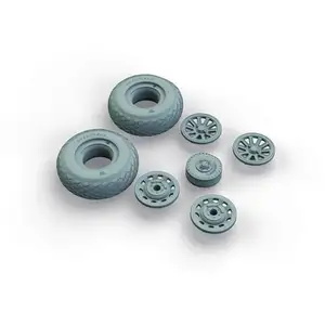 Accessoire Eduard P-51d Roues 1/32 1/32Edua632116  - Kit de superdétail pour avions Vendu paramazon