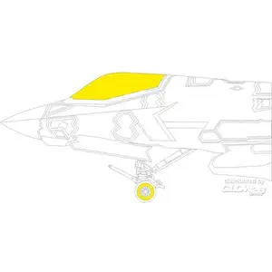 Accessoire Eduard F-35B pour ITALERI  1/48 EduaEX900  - Masques de verrières maquettes avions Vendu paramazon