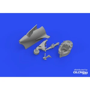 Accessoire Roue arrière A6M3 PRINT pour EDUARD  1/48 Edua648787  - Kit de superdétail pour avions Vendu paramazon