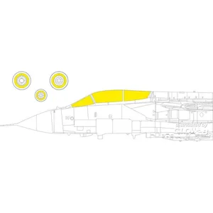 Accessoire Tornado IDS TFace pour EDUARD/REVELL  1/48 EduaEX905  - Masques de verrières maquettes avions 
