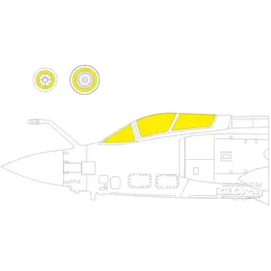 Accessoire Eduard Buccaneer S.2C/D TFace pour AIRFIX  1/48 EduaEX907  - Masques de verrières maquettes avions Vendu paramazon
