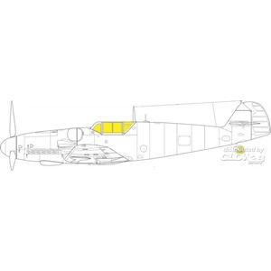 Accessoire Eduard Bf 109G-2/4 pour REVELL 1/327331299  - Masques de verrières maquettes avions Vendu paramazon