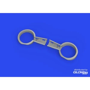 Accessoire Bf 109F wheel bays rounded PRINT 1/72 EDUARD 1/72Edua672322  - Kit de superdétail pour avions Vendu paramazon