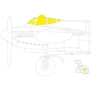 Accessoire Eduard Mosquito PR.XVI 1/72 AIRFIX 1/727306649  - Masques de verrières maquettes avions Vendu paramazon