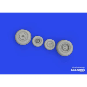 Accessoire Eduard Mi-8MT wheels 1/48 ZVEZDA 1/48 EDUA648864 - Kit de superdétail pour avions Vendu paramazon