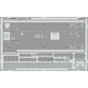 Accessoire Eduard Mil Mi-8MT cargo floor 1/48 (designed to be used with Trumpeter kits)  1/48 EDUA481111  - Kit de superdétail pour avions Vendu paramazon
