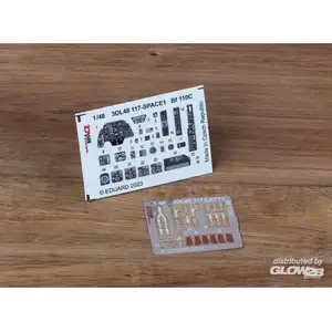 Accessoire Bf 110C SPACE 1/48 EDUARD  1/48 7398117  - Kit de superdétail pour avions Vendu paramazon