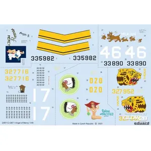 Accessoire Eduard Angel of Mercy 1/48 HKM  1/48 7307112  - Kit de superdétail pour avions 