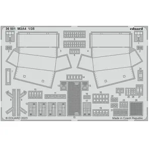 Accessoire Eduard M4A3E8 Sherman (designed to be used with I LOVE KITS kits) EDUA36501  - Kits de superdétail pour véhicules militaires Vendu paramazon