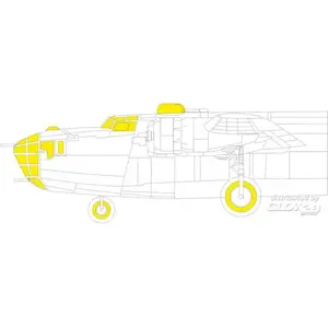 Accessoire Eduard B-24D TFace 1/48 REVELL 1/48 7379927 - Masques de verrières maquettes avions Vendu paramazon