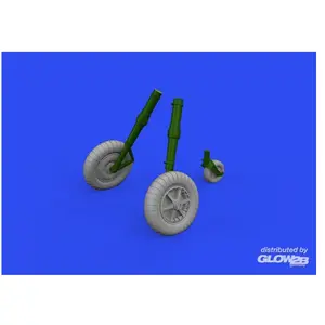 Accessoire Eduard Bf 109G-2 wheels 1/32 for REVELL 1/32Edua632186  - Kit de superdétail pour avions Vendu paramazon