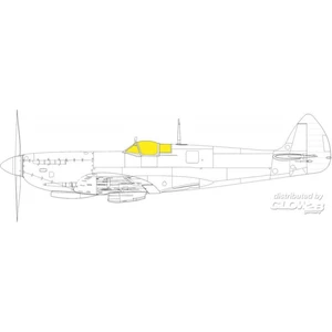 Accessoire Spitfire Mk.VIII TFace 1/48 for EDUARD  1/48 7379923  - Masques de verrières maquettes avions Vendu paramazon