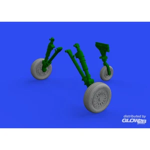 Accessoire Eduard F-16C wheels early 1/48 for KINETIC  1/48 Edua648832  - Kit de superdétail pour avions Vendu paramazon