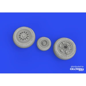 Accessoire Eduard F-16C wheels late 1/48 for KINETIC  1/48 Edua648833  - Kit de superdétail pour avions Vendu paramazon