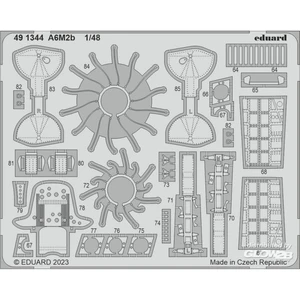 Accessoire Eduard A6M2b 1/48 ACADEMY  1/48 Edua491344  - Kit de superdétail pour avions Vendu paramazon