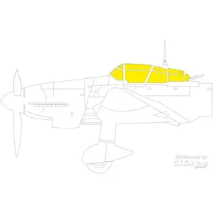 Accessoire Eduard Ju 87G-1/2 pour MODÈLE BORDURE  1/35 EduaJX295  - Masques de verrières maquettes avions Vendu paramazon