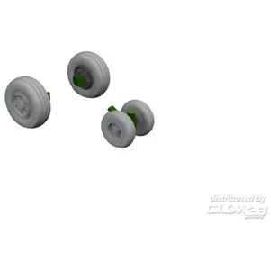 Accessoire Eduard Roues F/A-18F  1/48 Edua648776  - Kit de superdétail pour avions Vendu paramazon