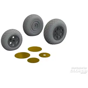 Accessoire Eduard Roues P-38J  1/48 3968782  - Kit de superdétail pour avions Vendu paramazon