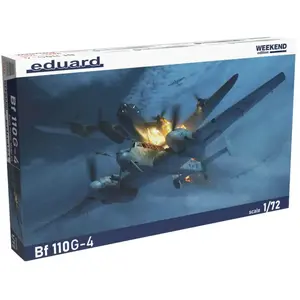 Comparateur de prix : Maquette Eduard Bf 110G-4 édition week-end 1/72 - Maquette d'avion  - 3907465 