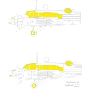 Accessoire Eduard Anson Mk.I pour AIRFIX  1/48 7379917  - Masques de verrières maquettes avions Vendu paramazon