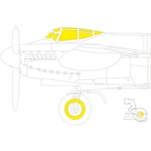 Accessoire Eduard Mosquito B Mk.IV TFace pour TAMIYA  1/48 7379913  - Masques de verrières maquettes avions 