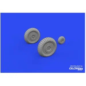 Accessoire Eduard Roues Yak-9D pour ZVEZDA  1/48 3968821  - Kit de superdétail pour avions Vendu paramazon