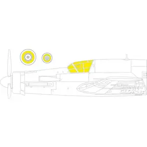Accessoire Eduard Do 335A TFace 1/48 TAMIYA  1/48 7379946  - Masques de verrières maquettes avions Vendu paramazon