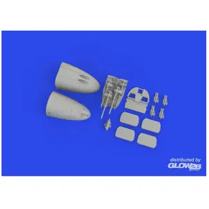 Accessoire Bf 110E nose guns PRINT 1/72 EDUARD 1/72Edua672311  - Kit de superdétail pour avions Vendu paramazon