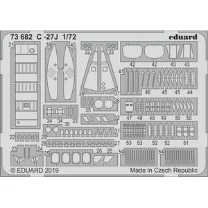 C-27j For Italeri - 1:72e - Eduard Accessories pas cher