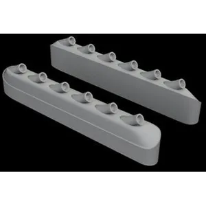 Comparateur de prix : P-51d Exhaust Stacks W/ Fairing For - 1:48e - Eduard Accessories