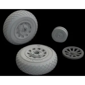 Comparateur de prix : P-51d Wheels Diamond Tread For Eduard - 1:48e - Eduard Accessories