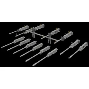 B-17g Guns For Hkm - 1:48e - Eduard Accessories