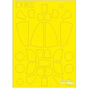 Accessoire P-39 / P-400 TFace pour Eduard  1/48 Eduaex702  - Masques de verrières maquettes avions Vendu paramazon