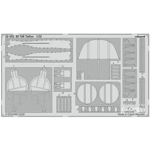 Comparateur de prix : Bf 108 Taifun For Eduard - 1:32e - Eduard Accessories