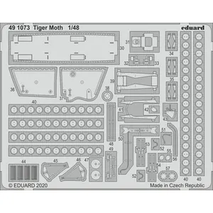 Tiger Moth For Airfix - 1:48e - Eduard Accessories pas cher