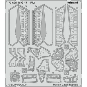 Comparateur de prix : Mig-17 For Airfix - 1:72e - Eduard Accessories