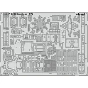 Comparateur de prix : Sbd Dauntless For Hasegawa - 1:72e - Eduard Accessories