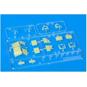 Accessoire Eduard Bell UH-1N 1/48 (conçu pour être utilisé avec les kits de modèle Kitty Hawk)  1/48 EduaEX680  - Masques de verrières maquettes avionVendu paramazon