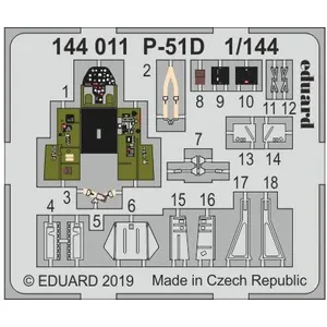 Comparateur de prix : P-51d For Eduard - 1:144e - Eduard Accessories