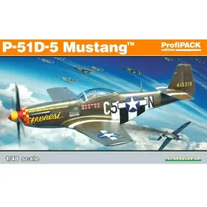 P-51d-5 Mustang, Profipack - 1:48e - Eduard Plastic Kits