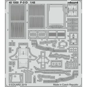 Comparateur de prix : P-51d For Eduard - 1:48e - Eduard Accessories