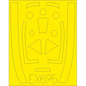 Accessoire Hawker Tempest Mk.V (conçu pour être utilisé avec les kits Eduard)  1/48 EduaEX695  - Masques de verrières maquettes avions Vendu paramazon