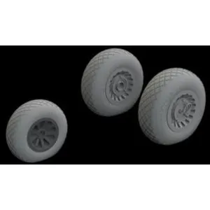 A-26/b-26 Invader Wheels For Icm - 1:48e - Eduard Accessories