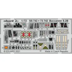 Accessoire Eduard Boucanier S.2B 1/72 pour AIRFIX 1/727550742  - Kit de superdétail pour avions Vendu paramazon